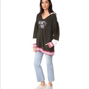 Free People Black Naomi Hoodie